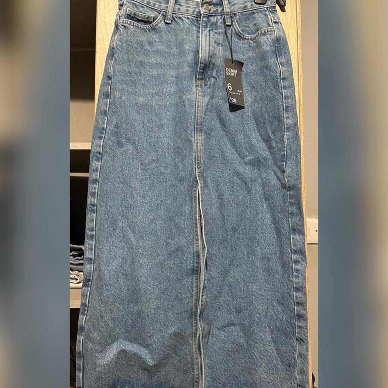 Penneys store denim skirt