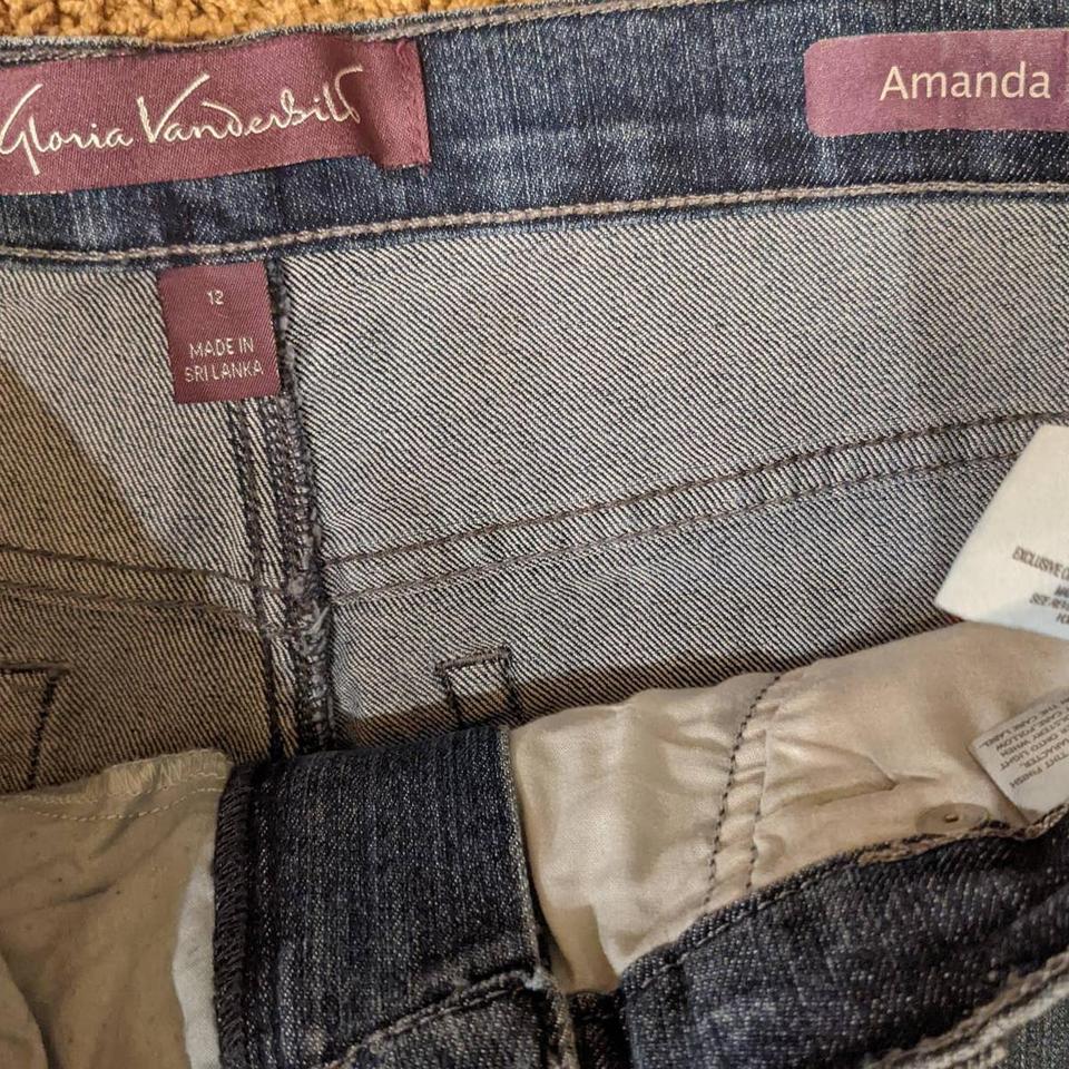 Gloria Vanderbilt Amanda Jeans Women's 18W Blue - Depop