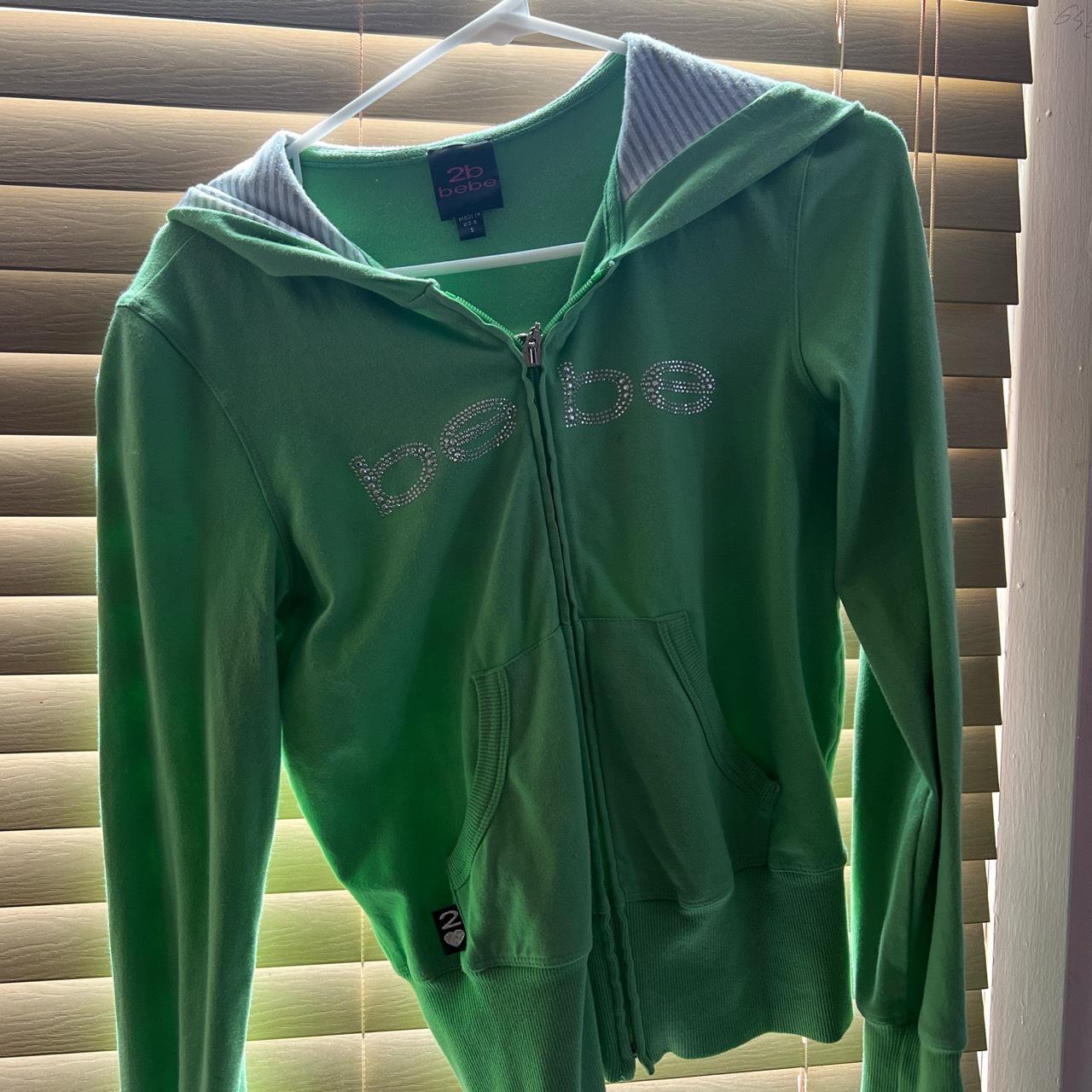 Bebe hoodie-zip - Depop