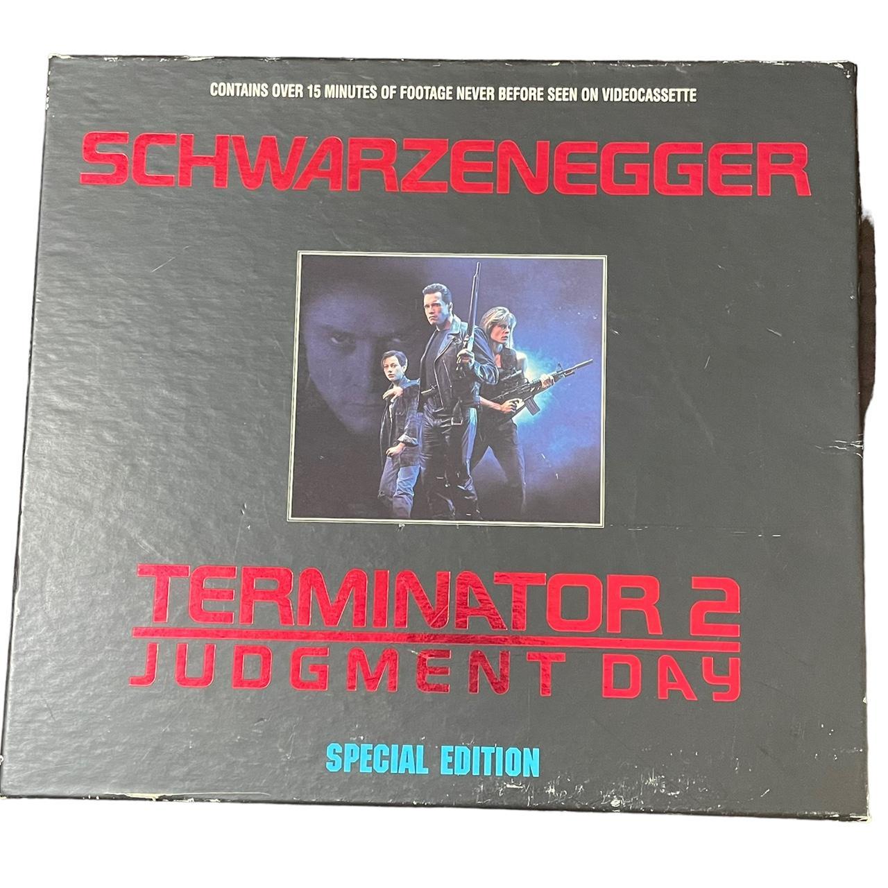 Terminator 2 store Judgement Day Special Edition VHS Box Set