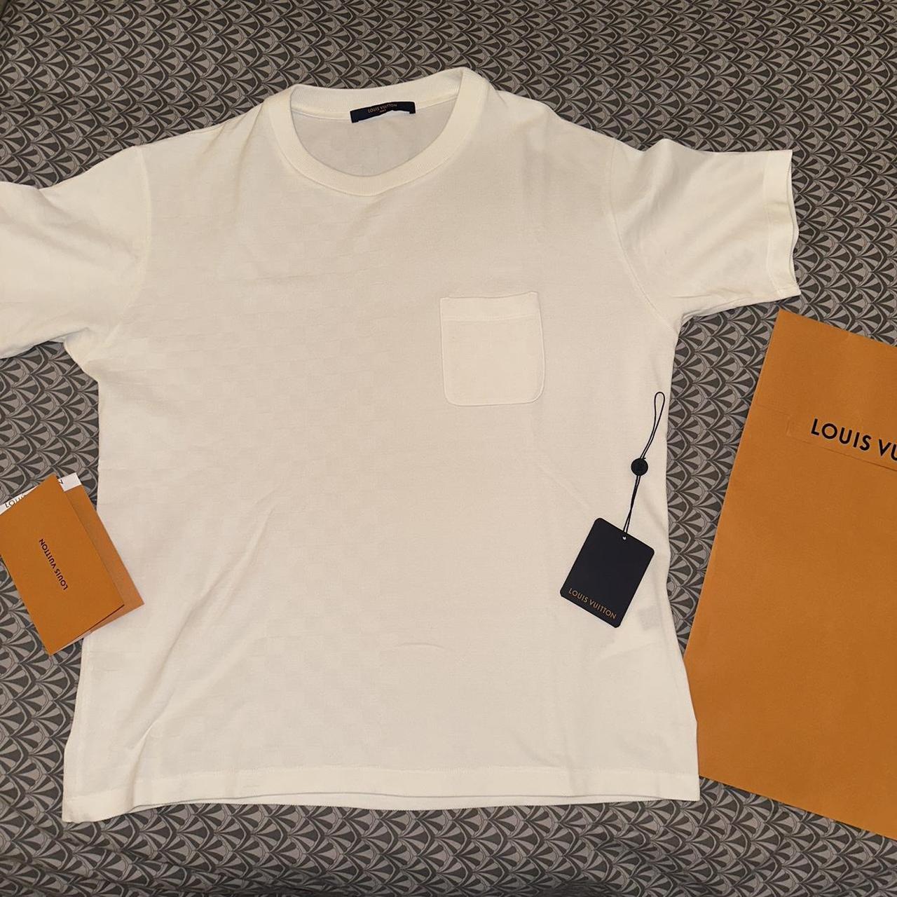 LV silk shirt Size medium to medium large Wore - Depop