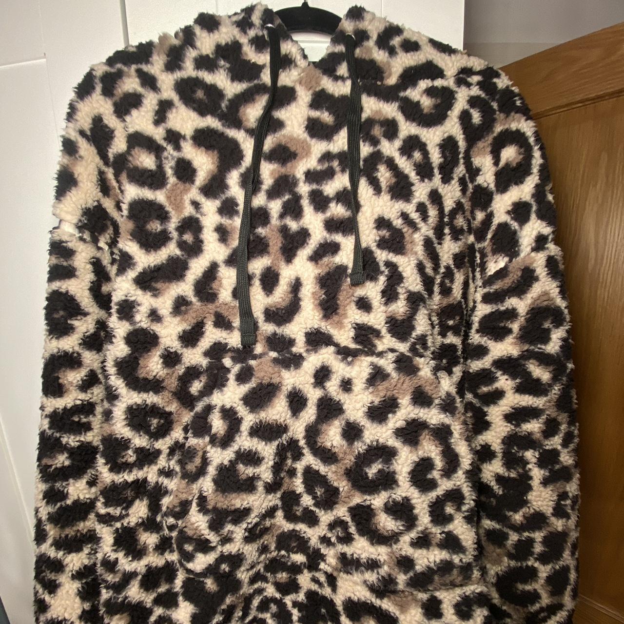 Fleece Jacket Dunnes Oversized Hoodie Dunnes Light Blue Zipped Hoodie  Large, Brand New