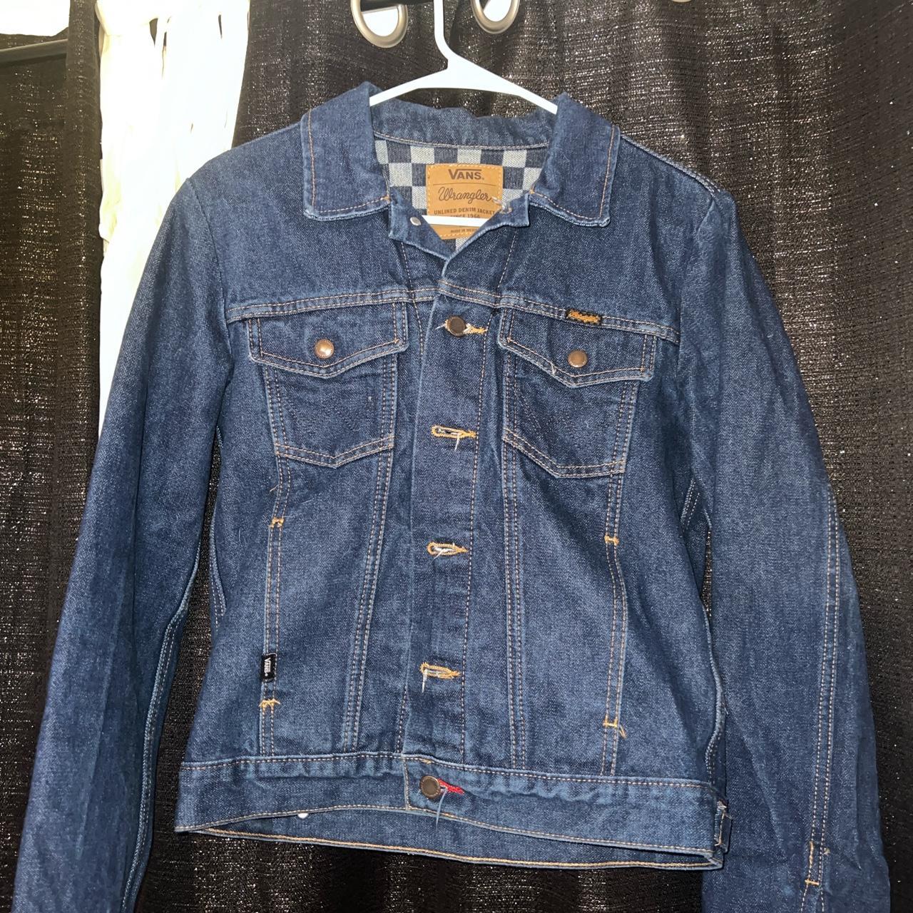 Vans wrangler hot sale denim jacket