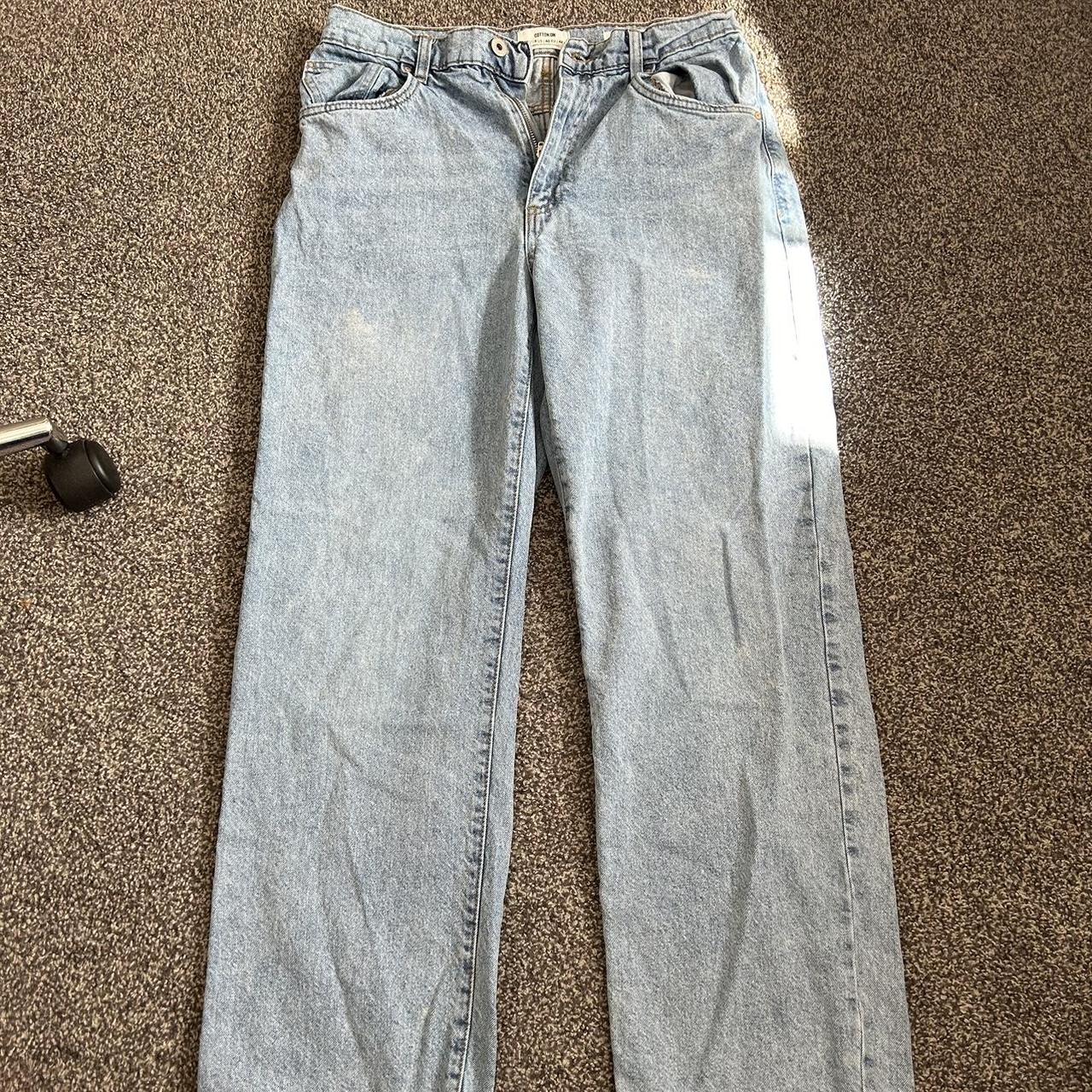 Message before buying!! Baggy straight leg jeans 🌞 -... - Depop