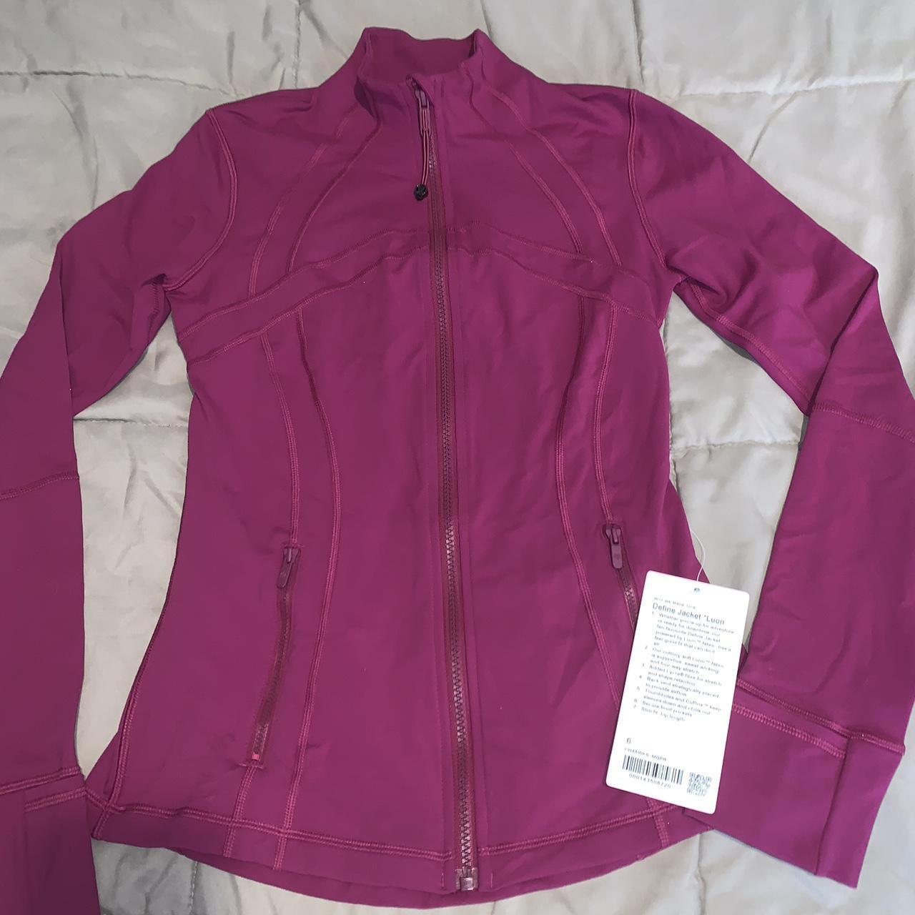 Define Jacket luon In: Magenta Purple - Depop