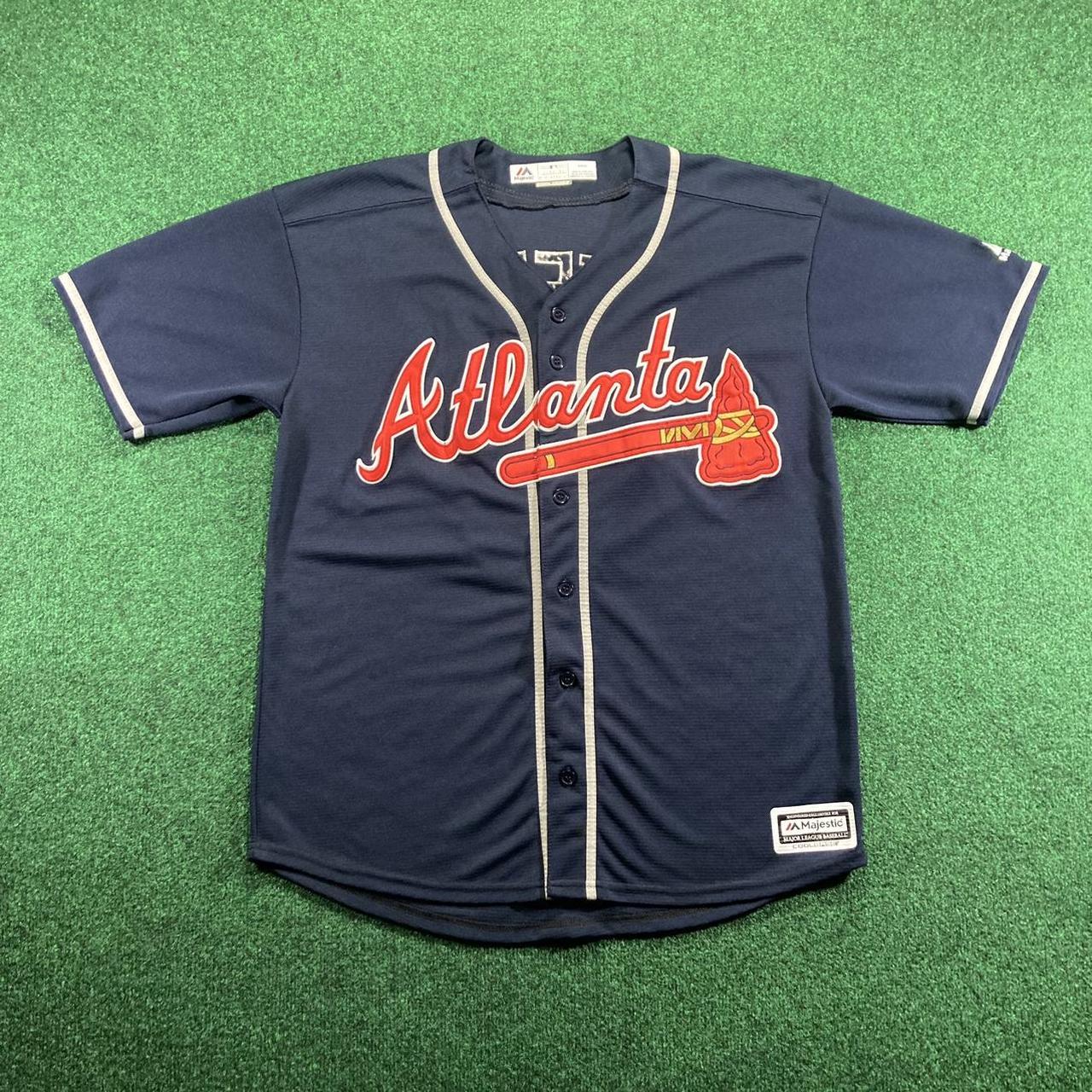 AUTHENTIC MAJESTIC MEDIUM FREDDIE FREEMAN ATLANTA BRAVES