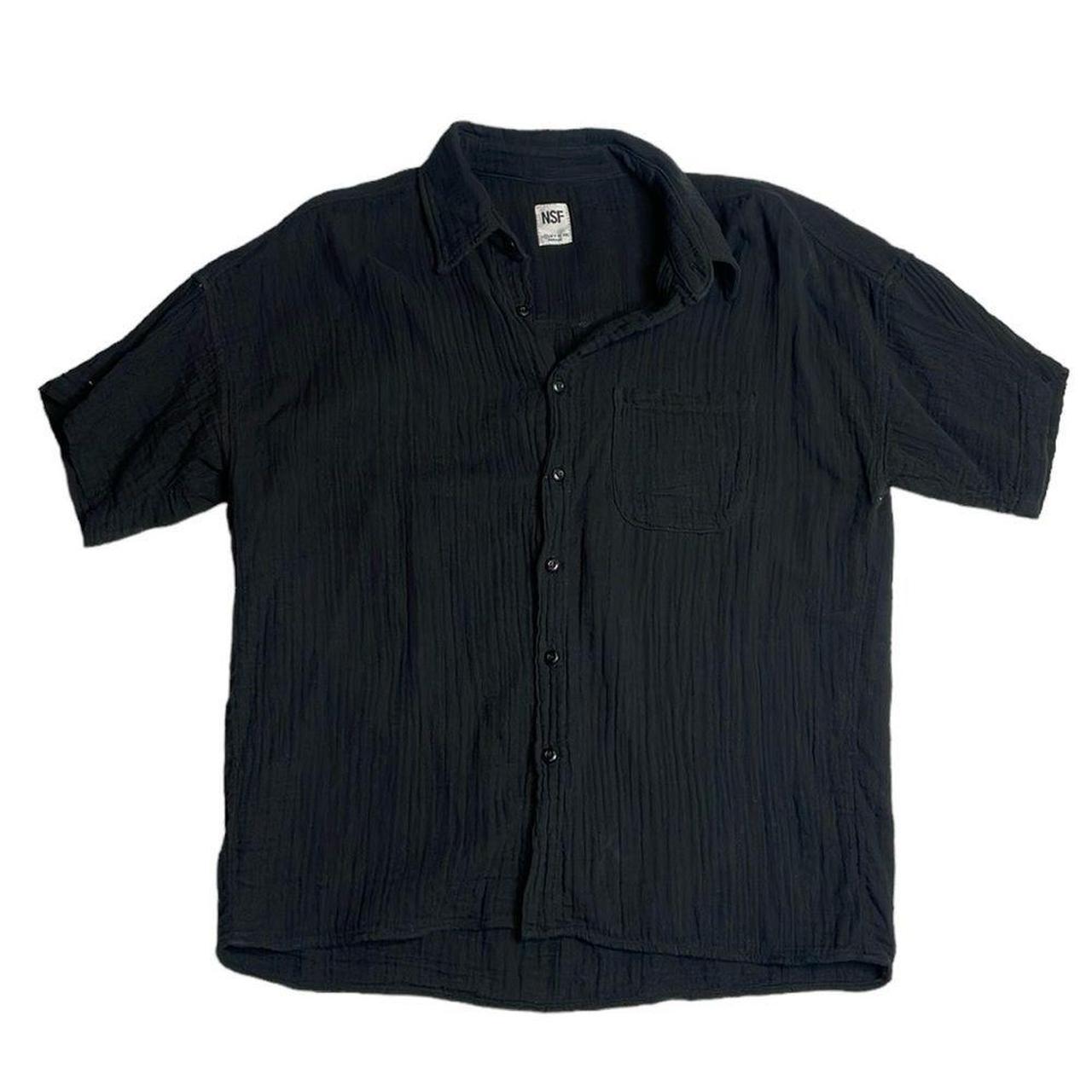 Supreme Poplin Short Sleeve Shirt Black