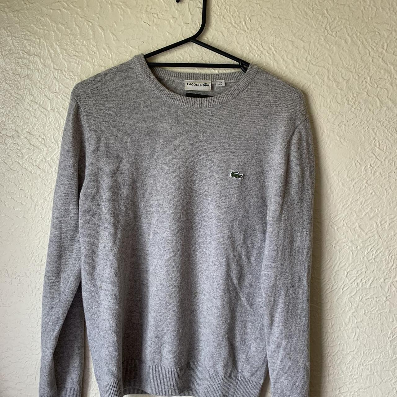 Lacoste sweater Idk what to price it so feel free... - Depop