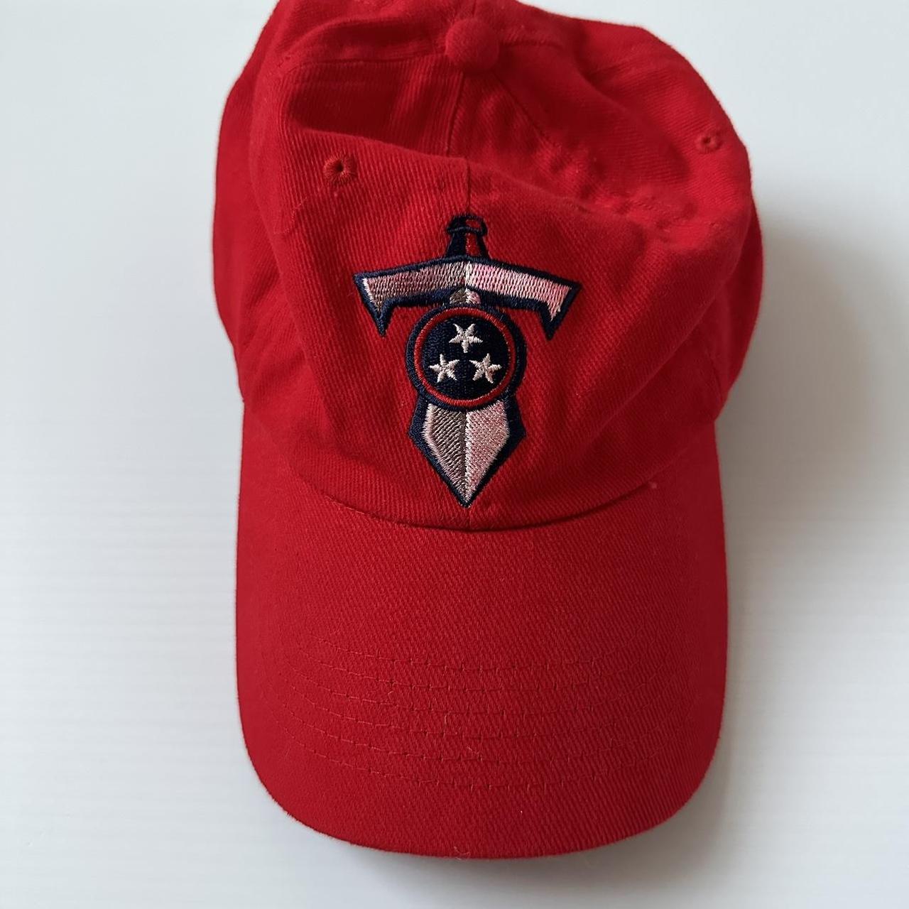 New Era Tennessee Titans Scarlet Red Classic Edition 59Fifty Fitted Hat, EXCLUSIVE HATS, CAPS