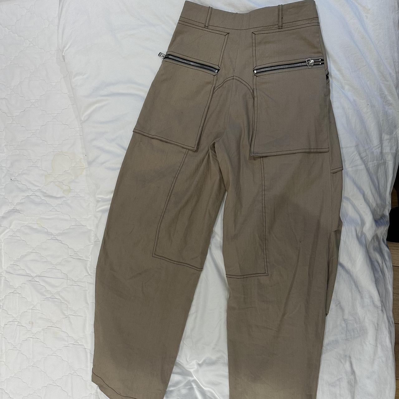 Zara Limited Edition Cargos Worn Once - Depop