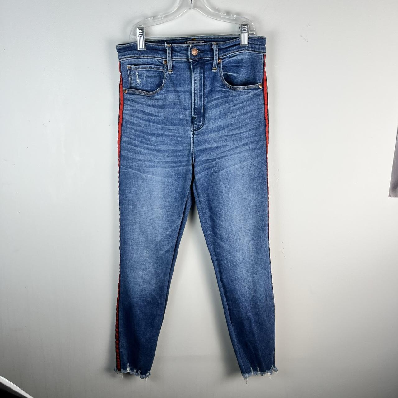 Abercrombie Fitch Ultra High Rise Super Skinny Depop