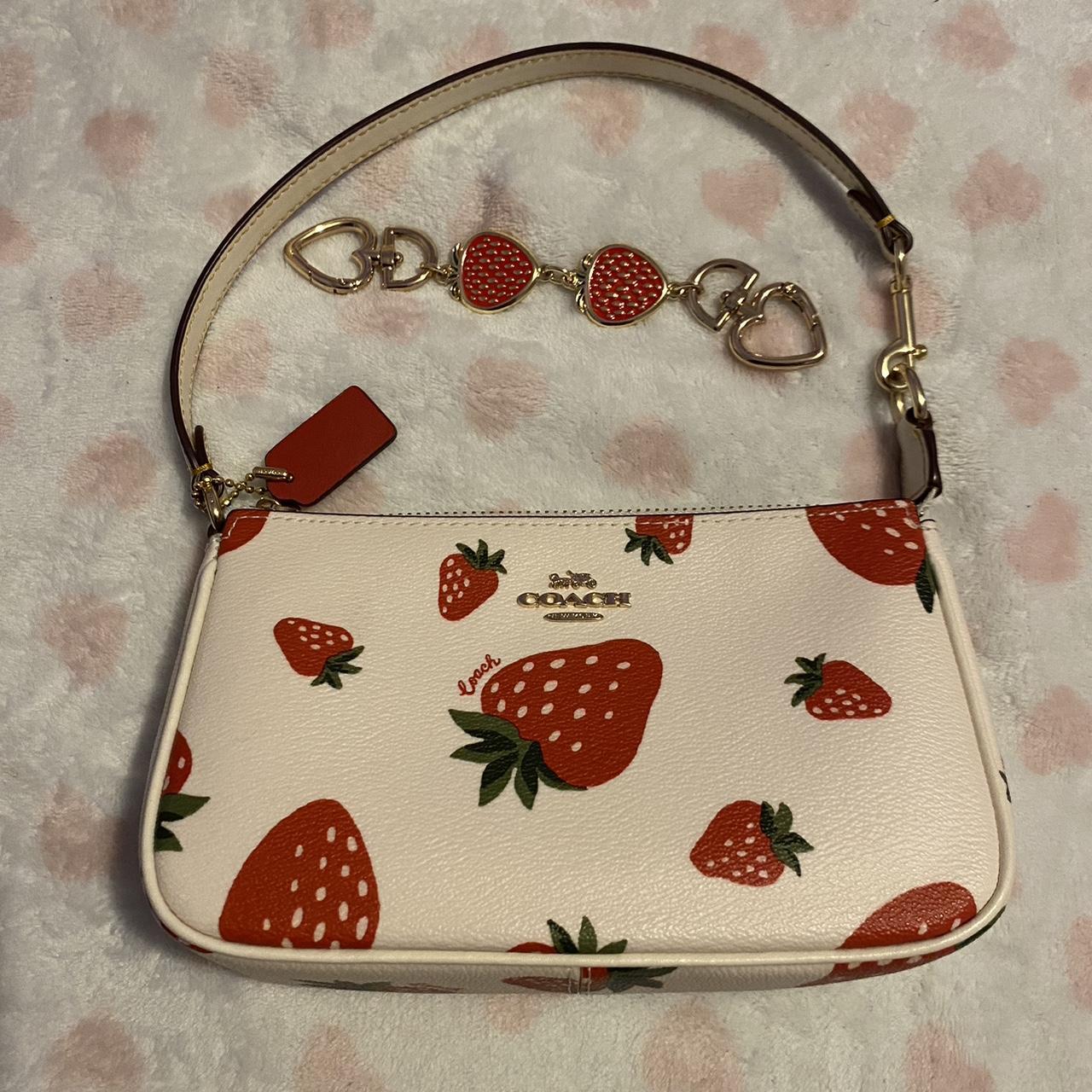 Coach strawberry Depop