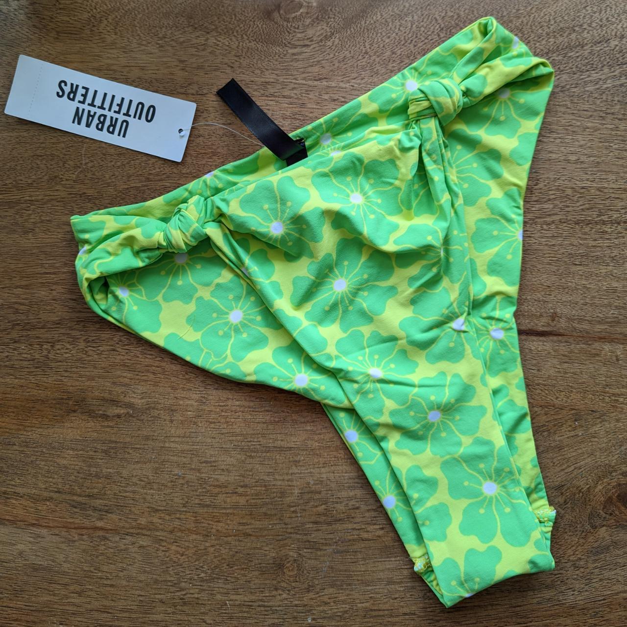 Urban Outfitters Womens Green Bikini And Tankini Bottoms Depop 4509