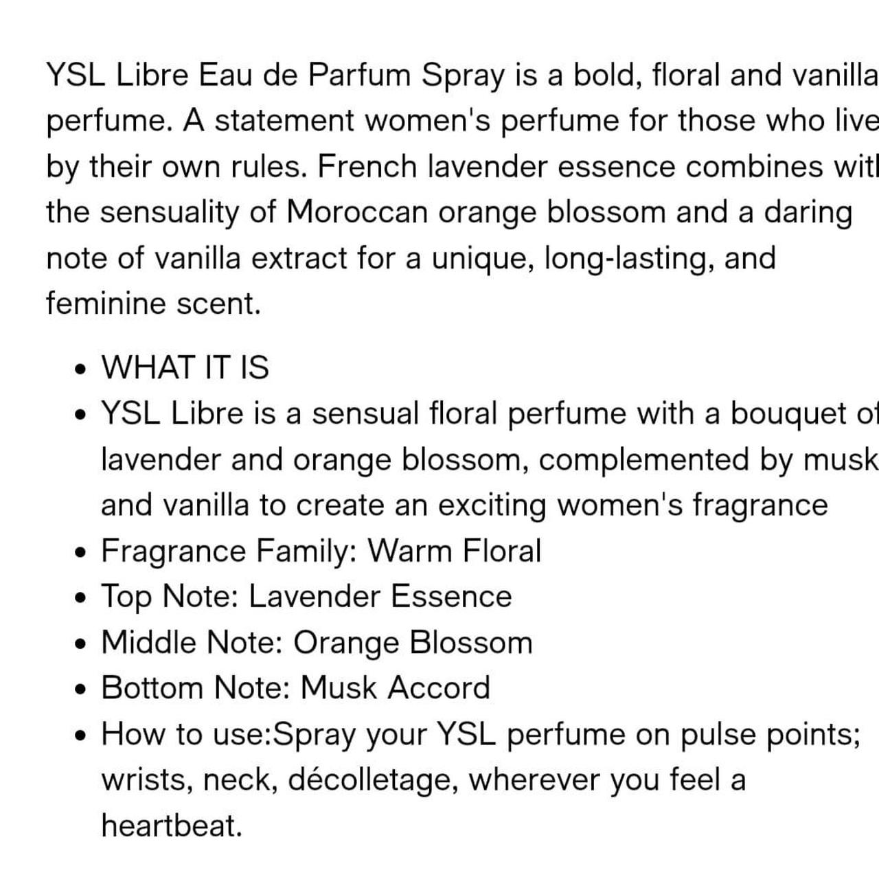 Yves Saint Laurent Ysl Libre Mini Women Splash Perfume 7.5 ml