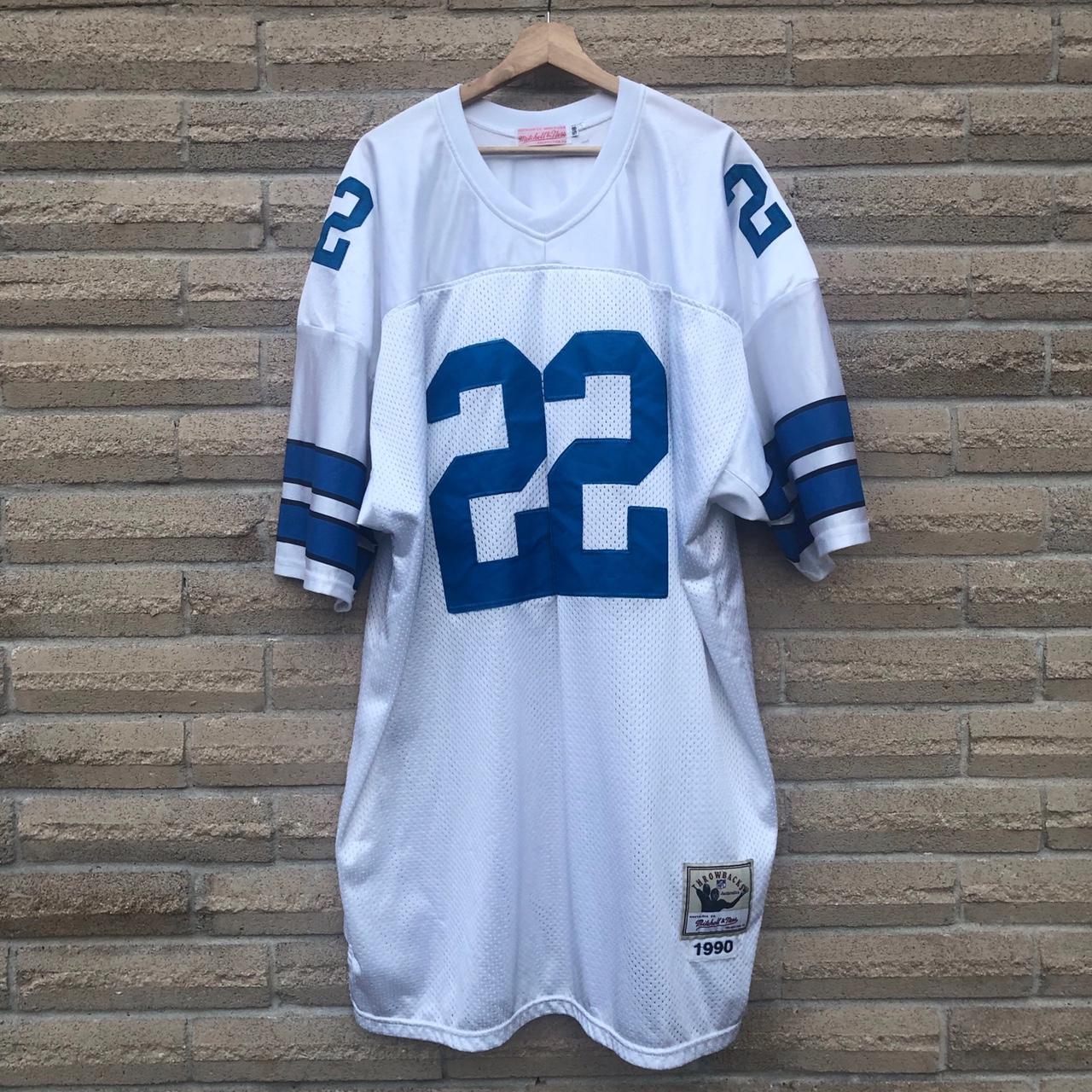 mitchell and ness emmitt smith throwback jersey