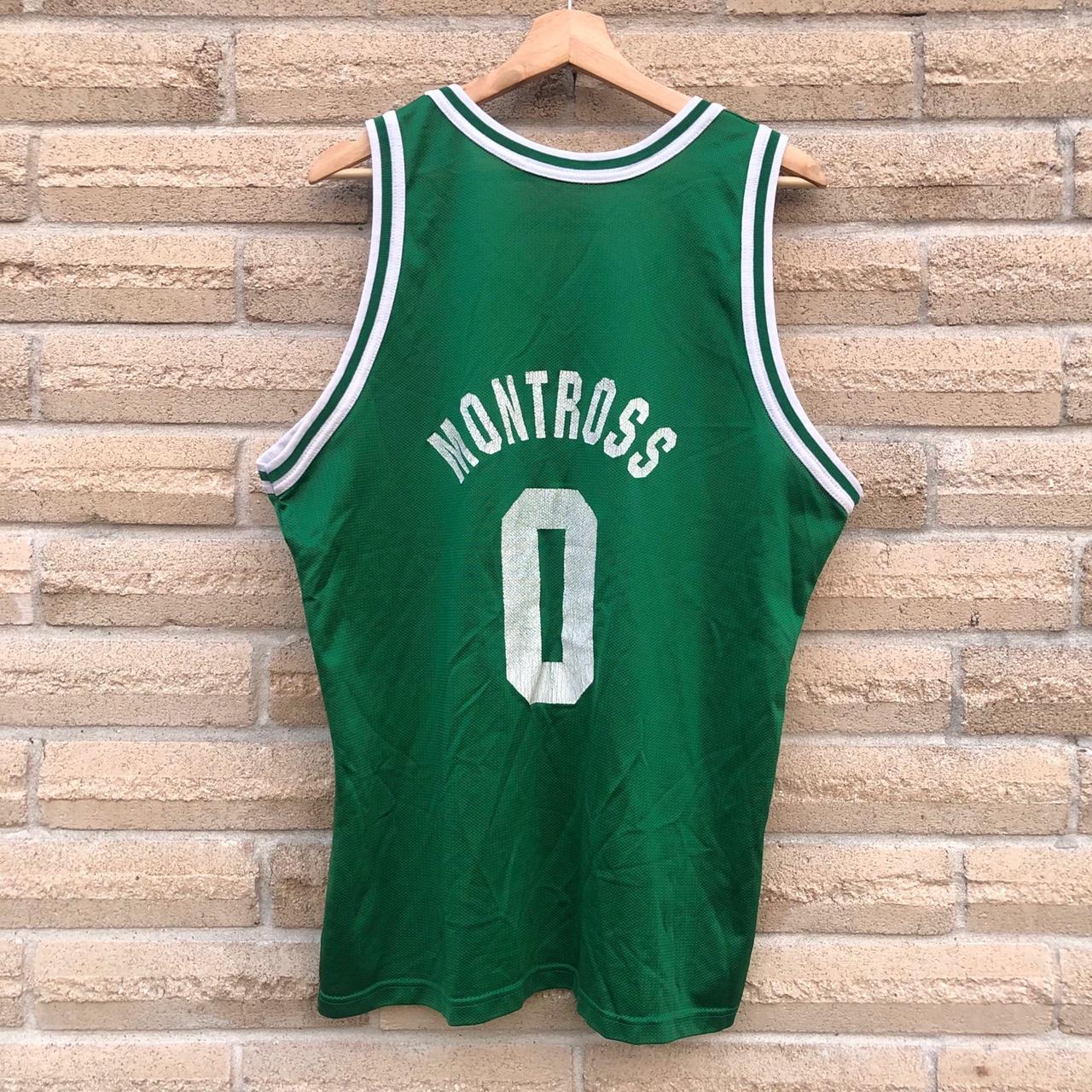 Vintage 90's Boston Celtics Eric Montross Champion Jersey 
