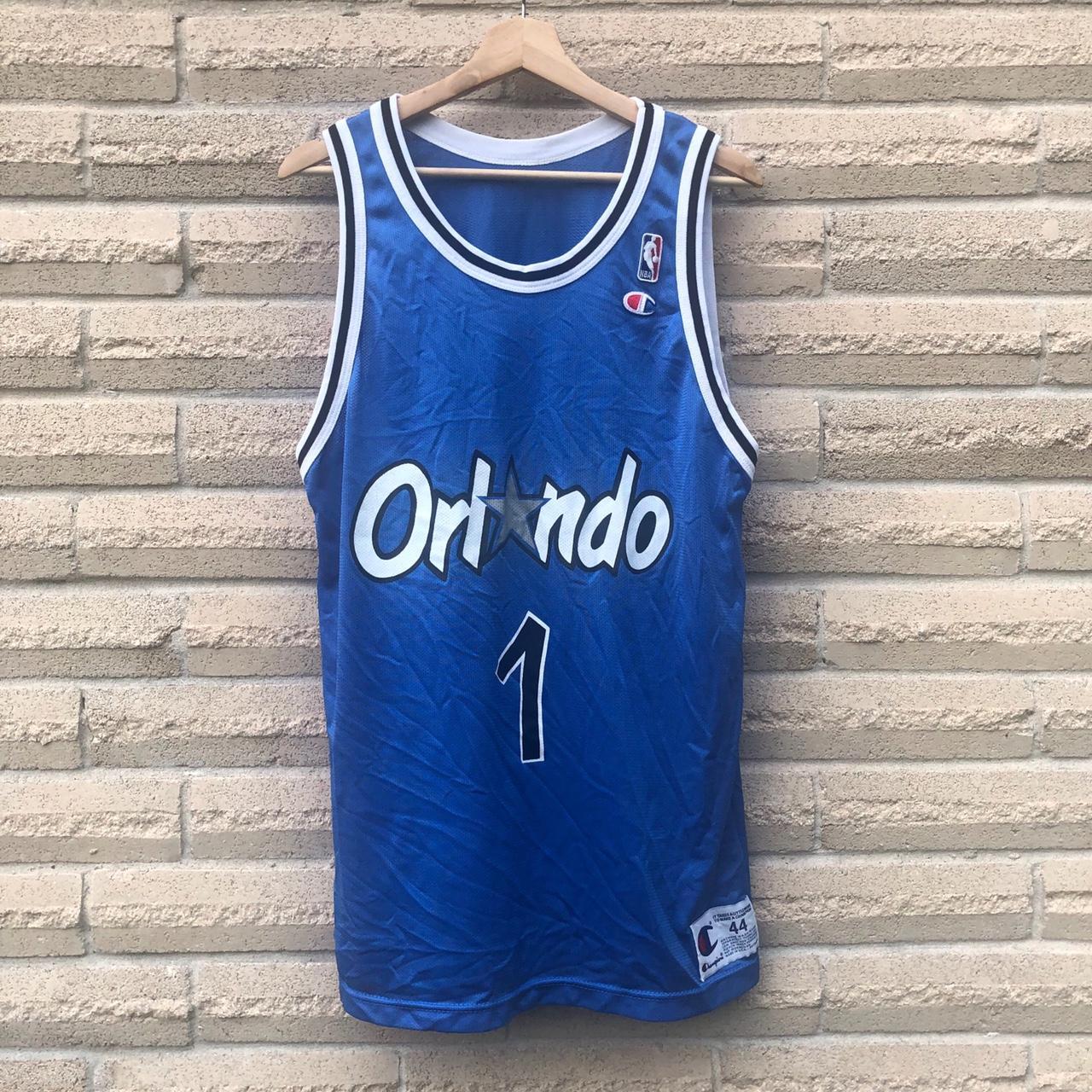 Vintage 90s Penny Hardaway Orlando Magic NBA... - Depop
