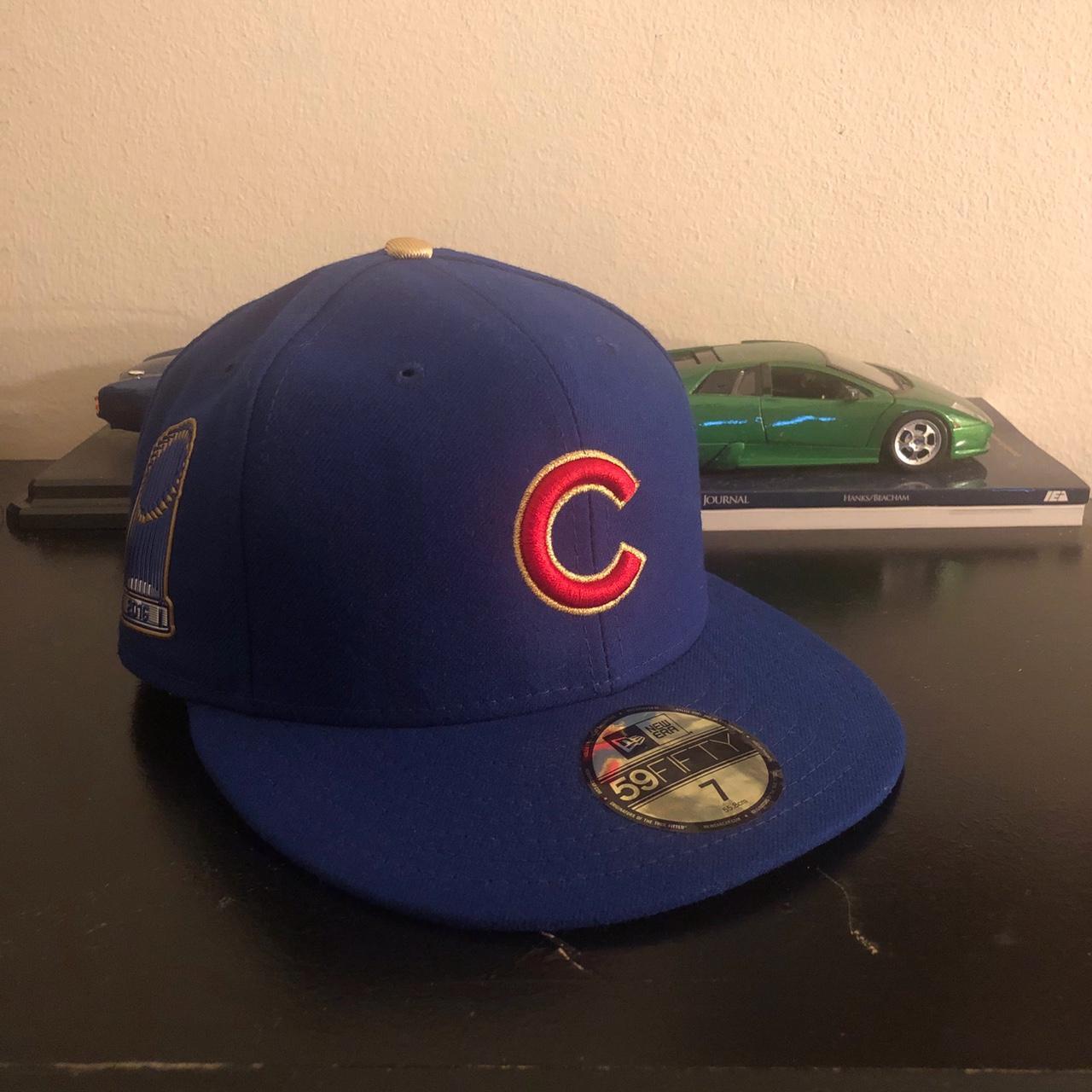 Chicago Cubs 2016 World Series New Era Hat - Depop