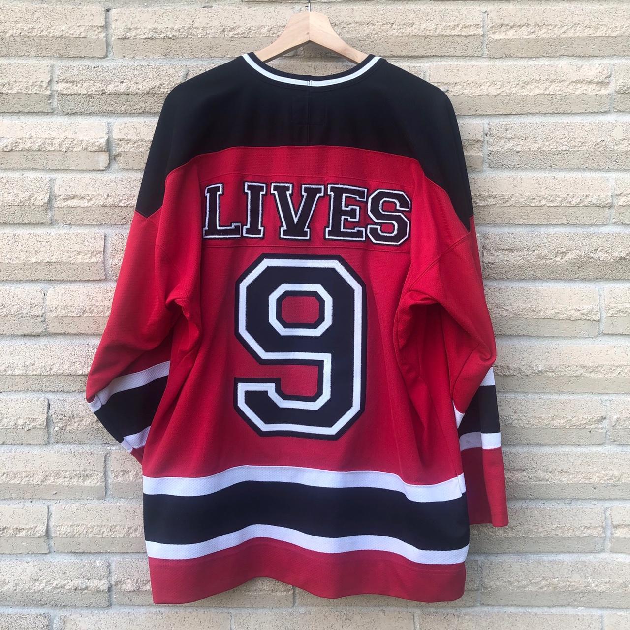 Aerosmith 9 Lives Red Hockey Jersey — BORIZ