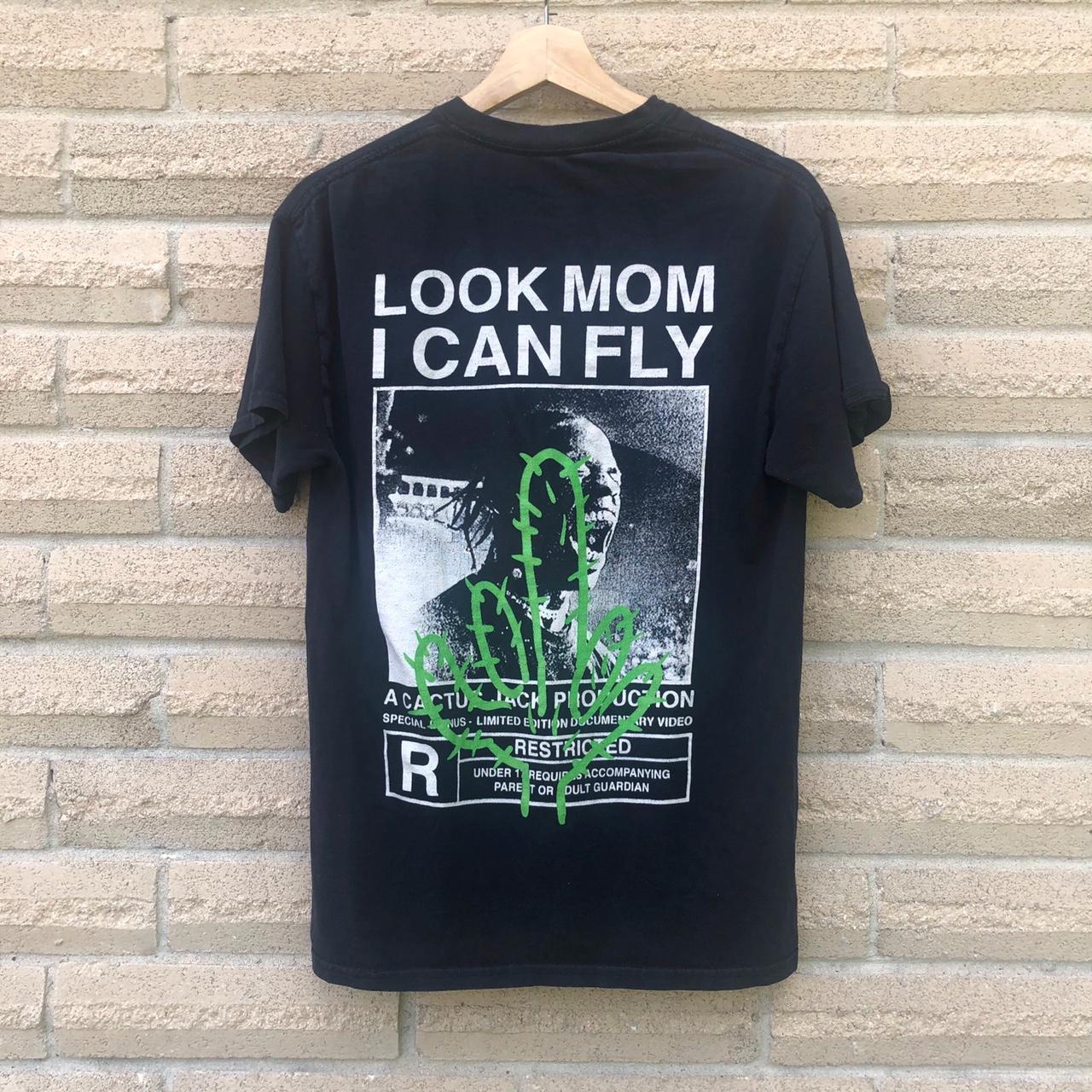 Travis Scott look mom i can fly Tshirt