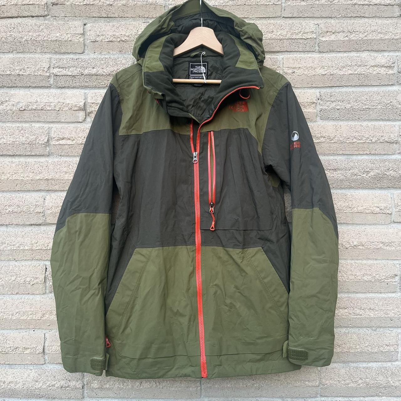 00's north face n-2b HyVent y2k grunge S Boxy Fleece Zip-Up Jacket