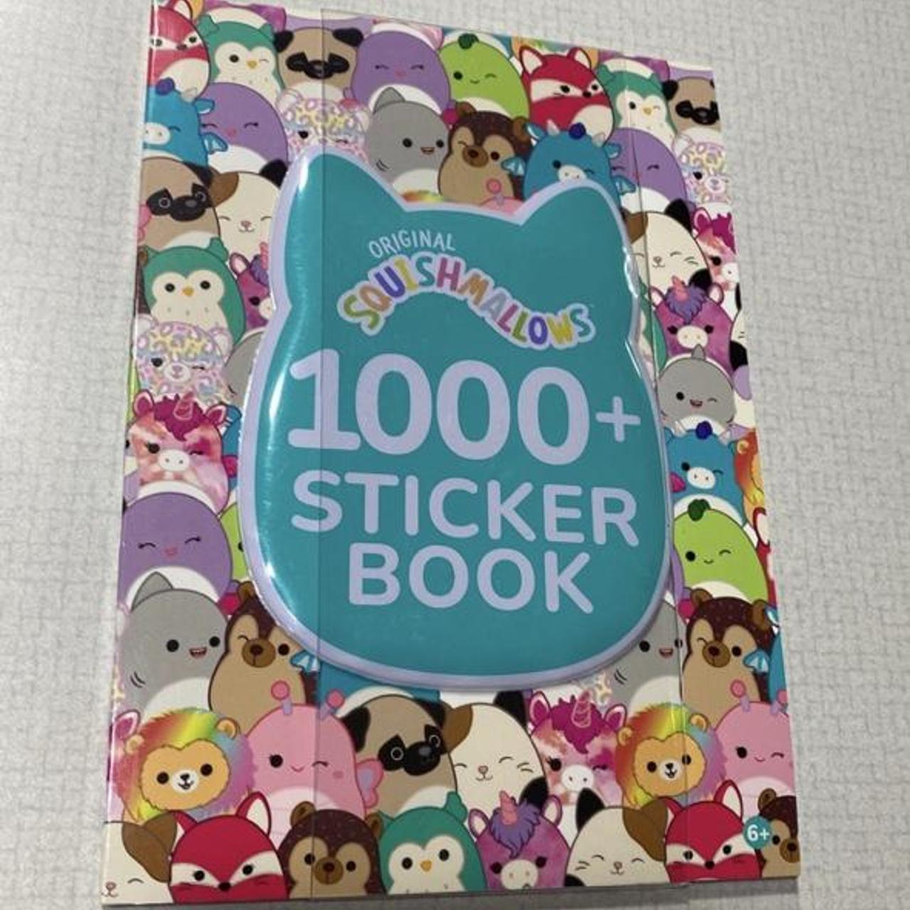 squishmallows 1000 sticker book