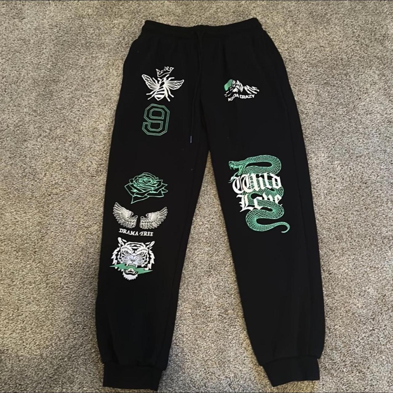 Green 2025 adika sweatpants