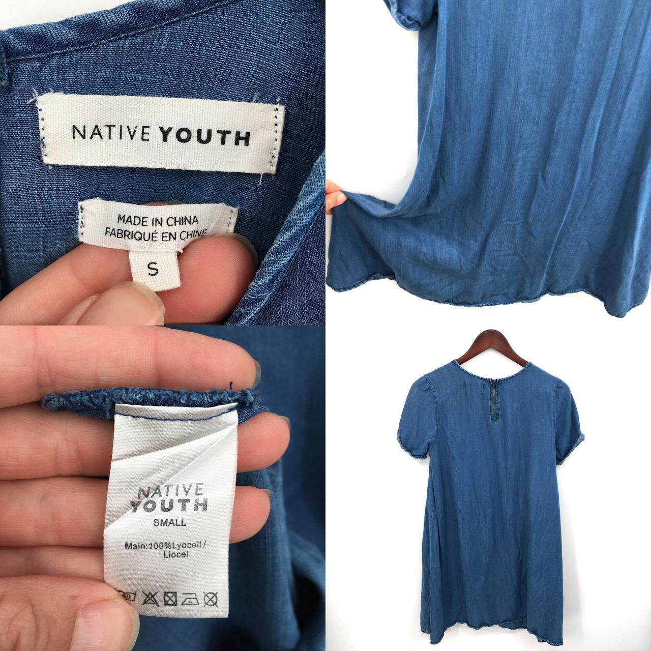 Native Youth Women's Blue Dress (4)