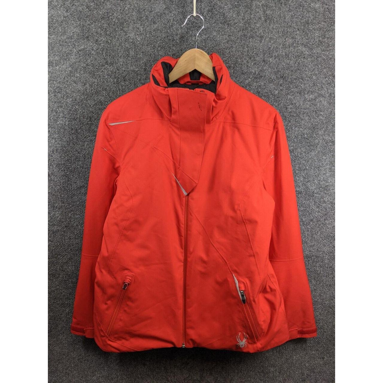 Spyder Womens Red Ski Jacket Sz 14 Sizing: 14. ... - Depop