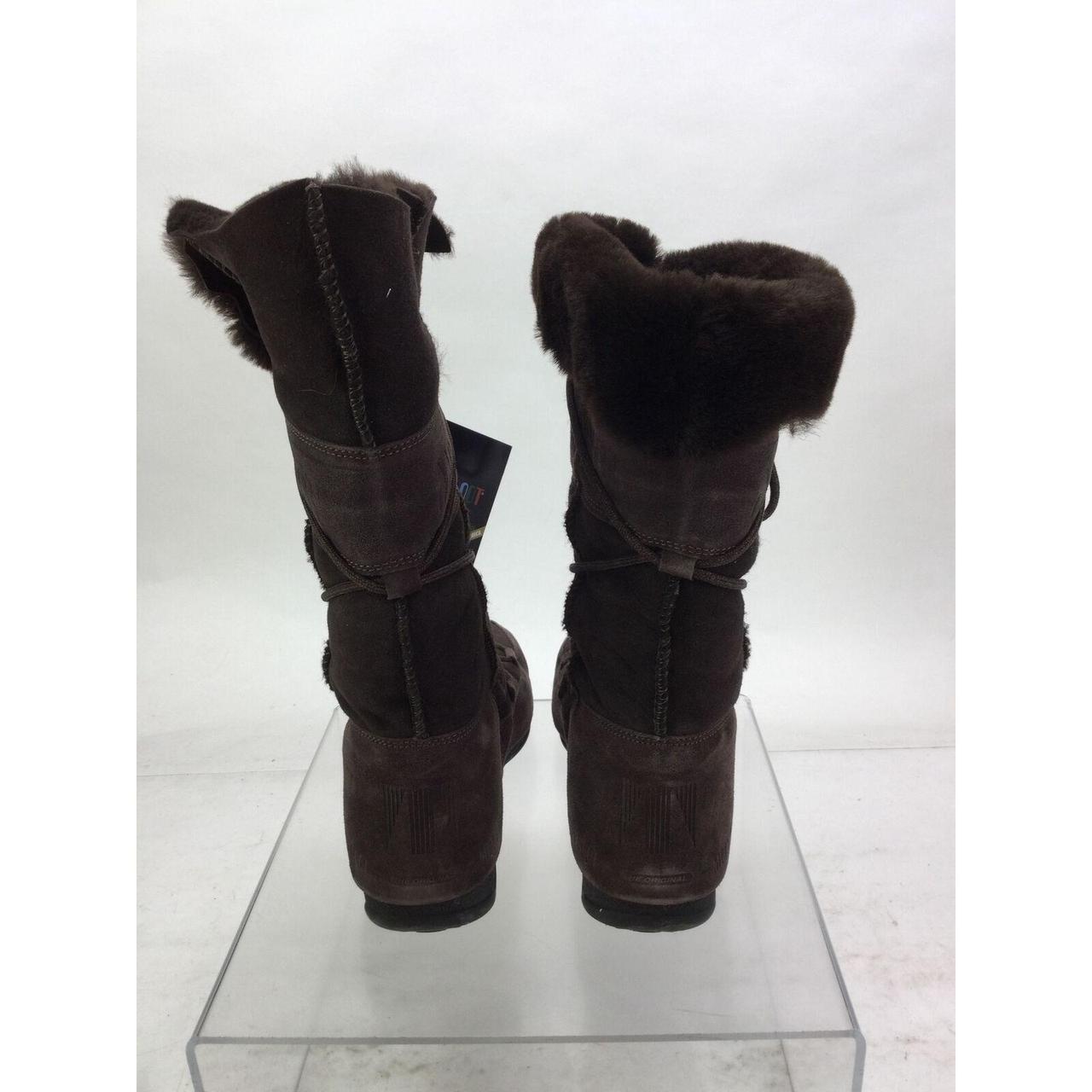 moon boots marron