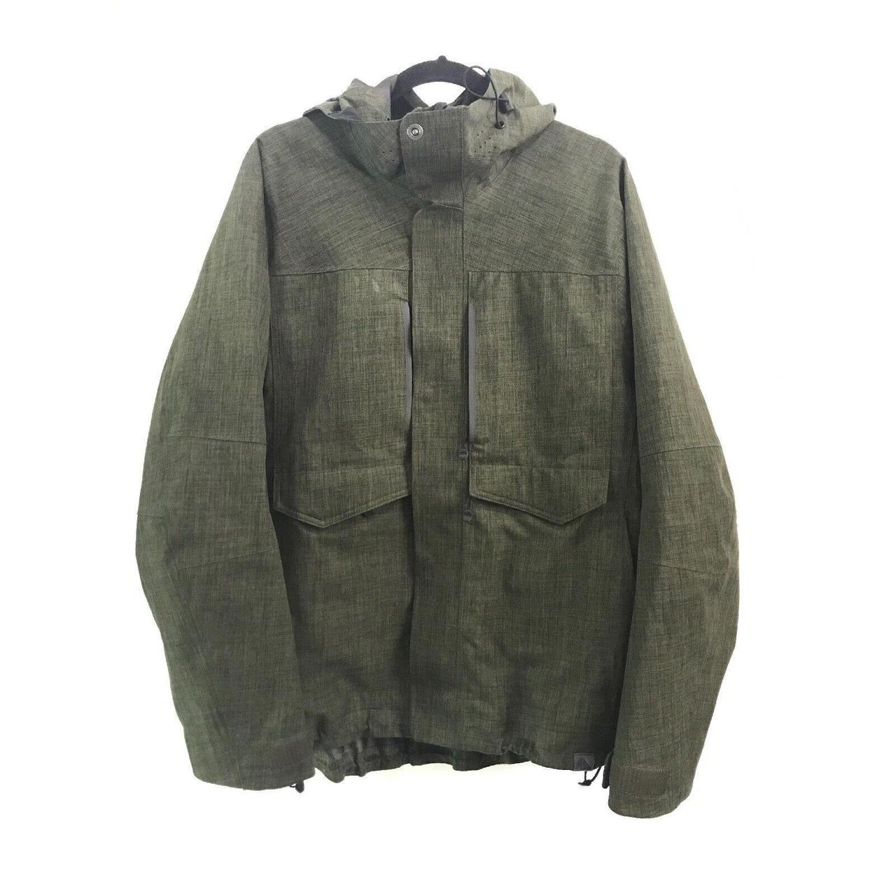 LL Bean Softshell Ski Winter Jacket Green Sz... Depop