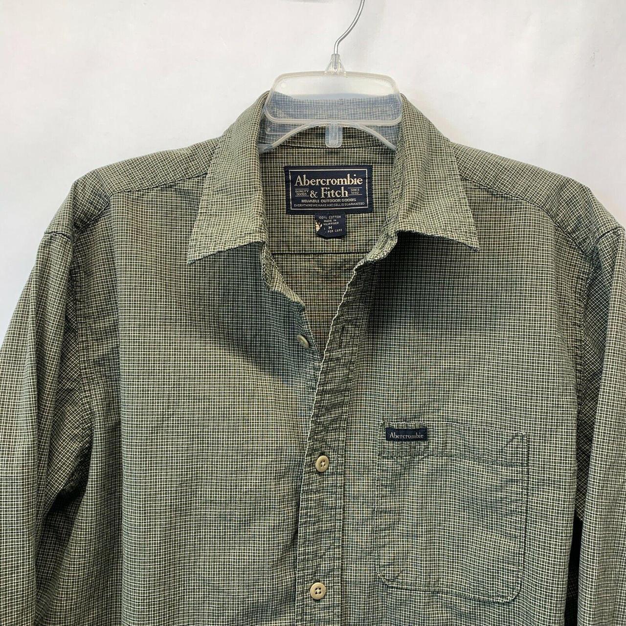 Abercrombie & Fitch Button Up Shirt Mens Adult... - Depop