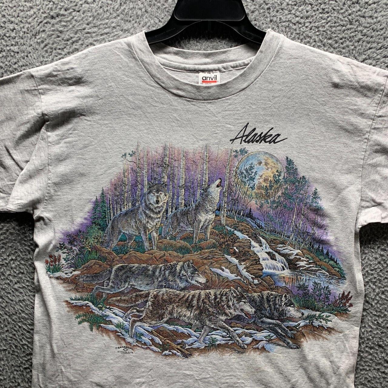 Wolf Men's Tshirt Depop