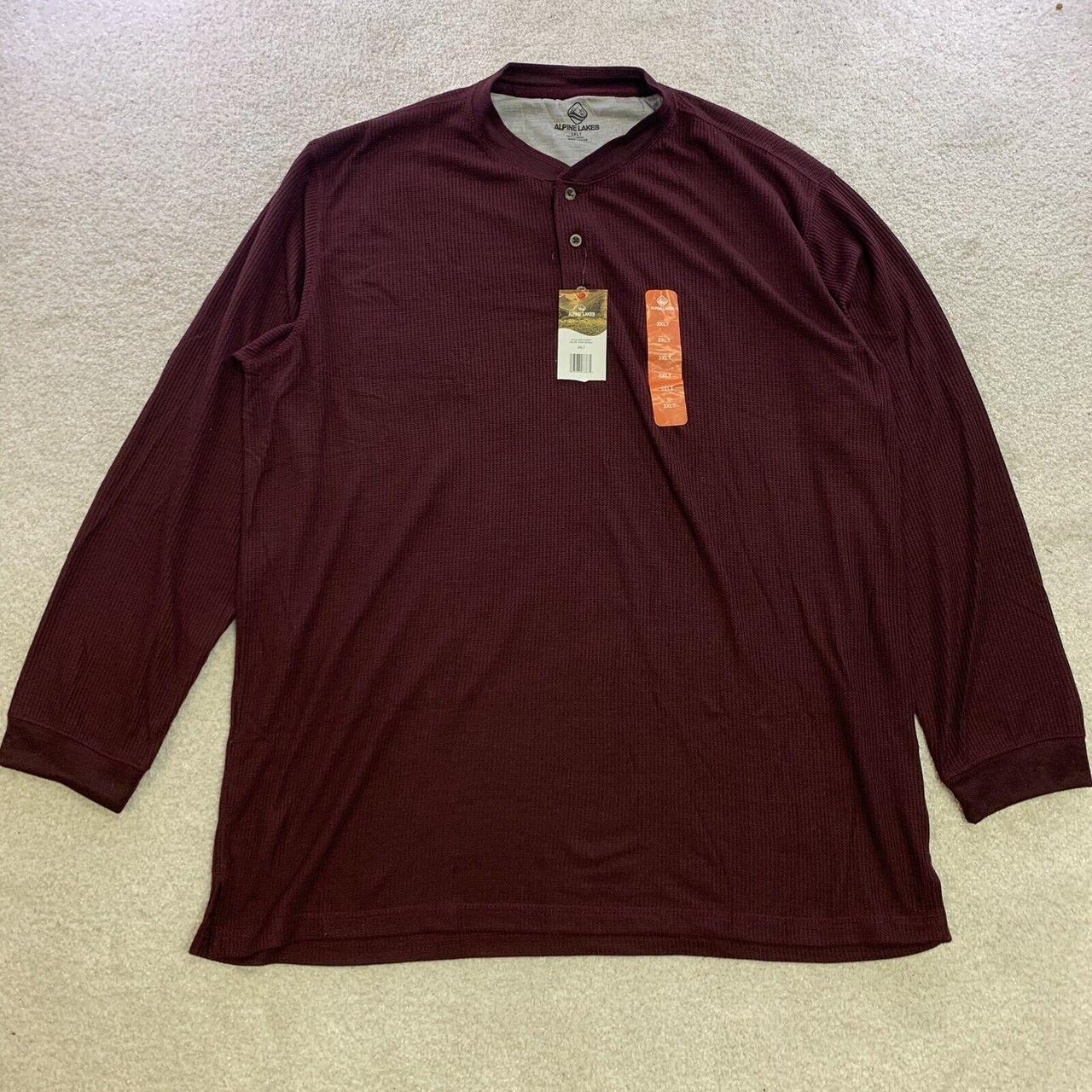 Men's Burgundy Sweatshirt | Depop