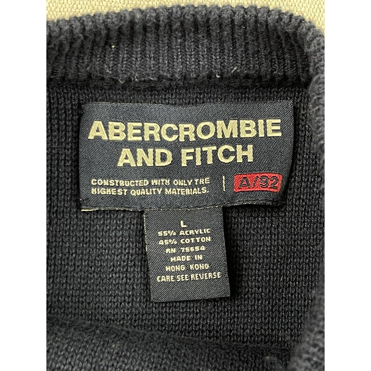 Abercrombie & Fitch Men's Blue Jumper Depop