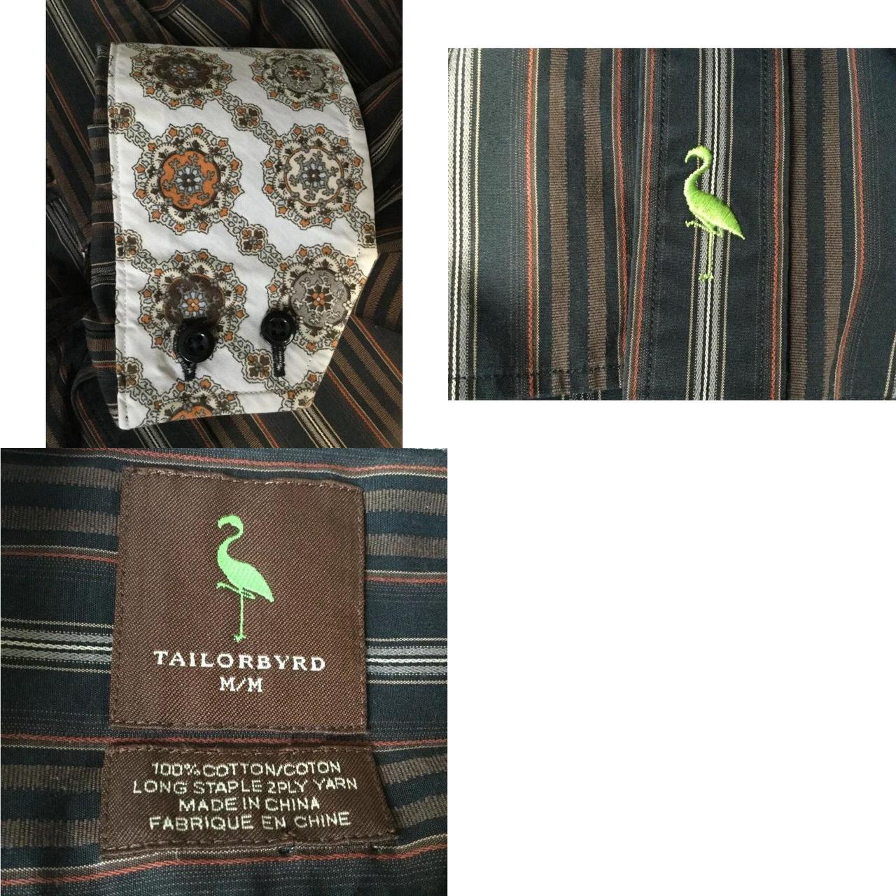 TailorByrd Men's Brown Shirt (4)