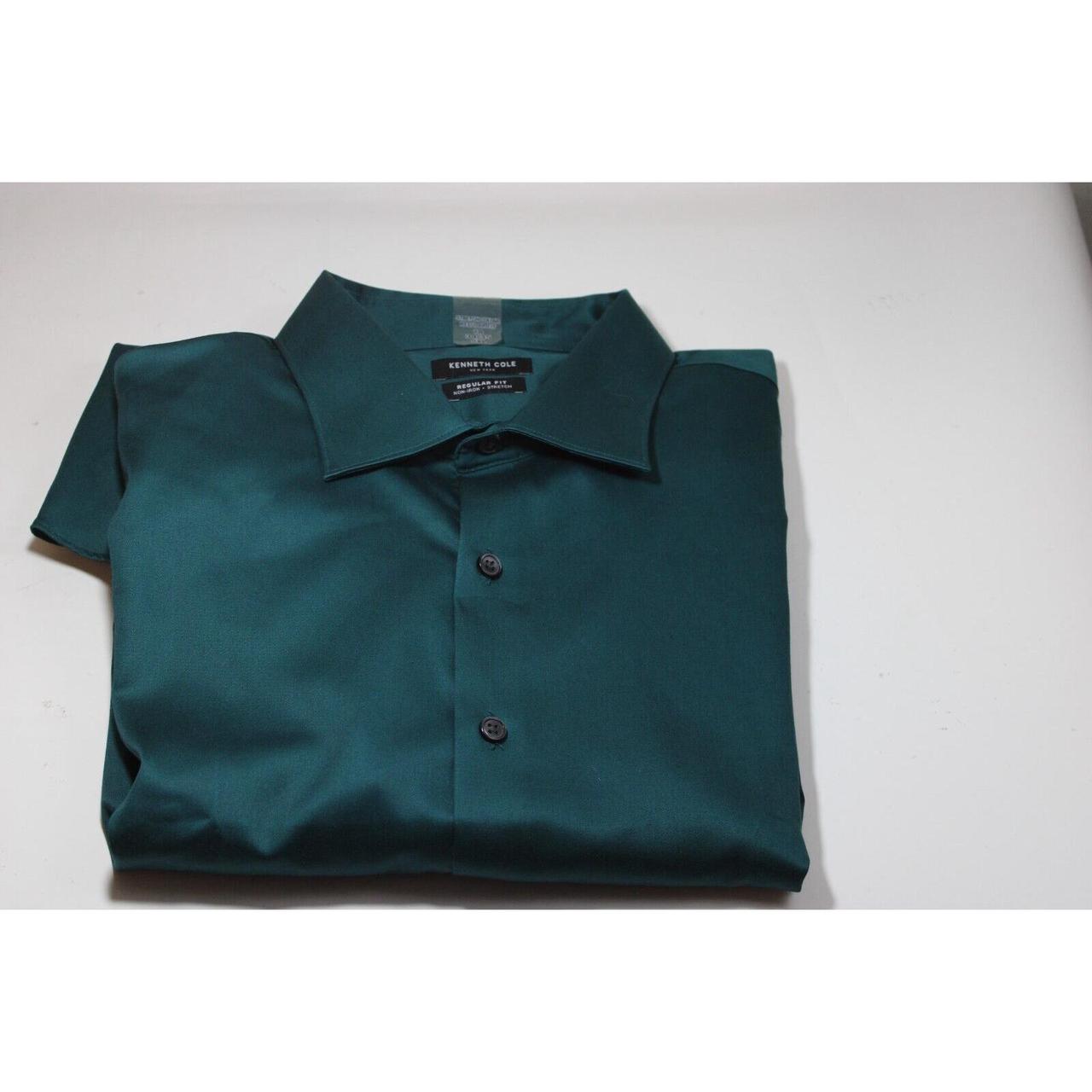 Kenneth Cole Men's Green Shirt