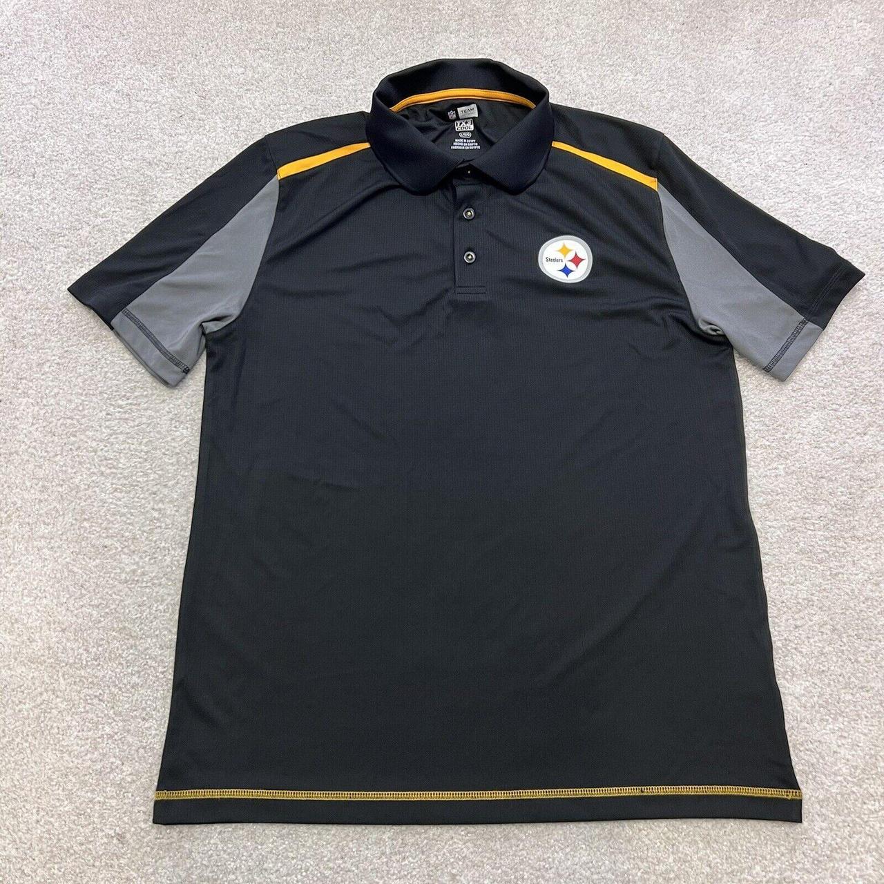 NFL Men's Polo Shirt - Grey - L