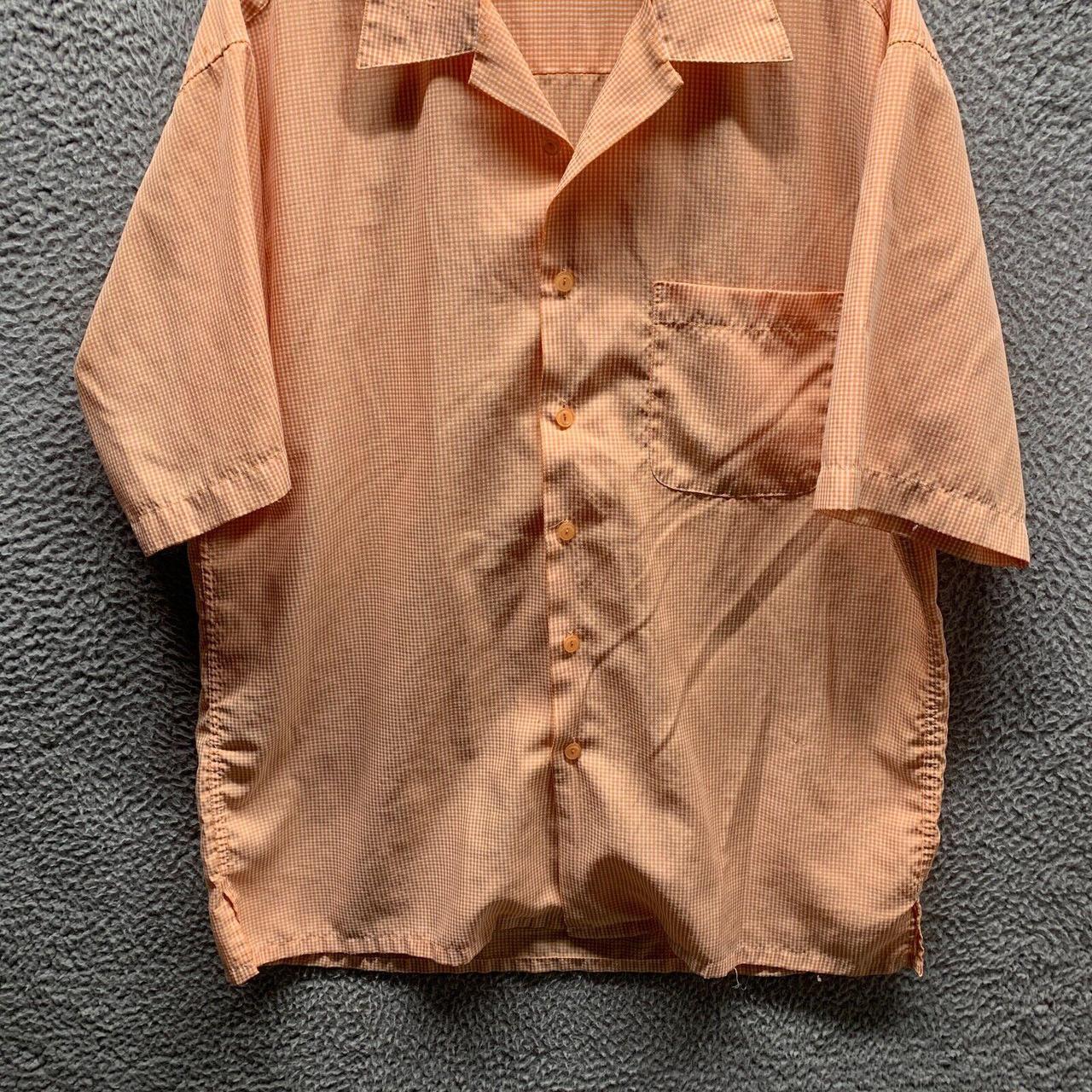 Bugatchi Men's White and Orange Shirt (3)