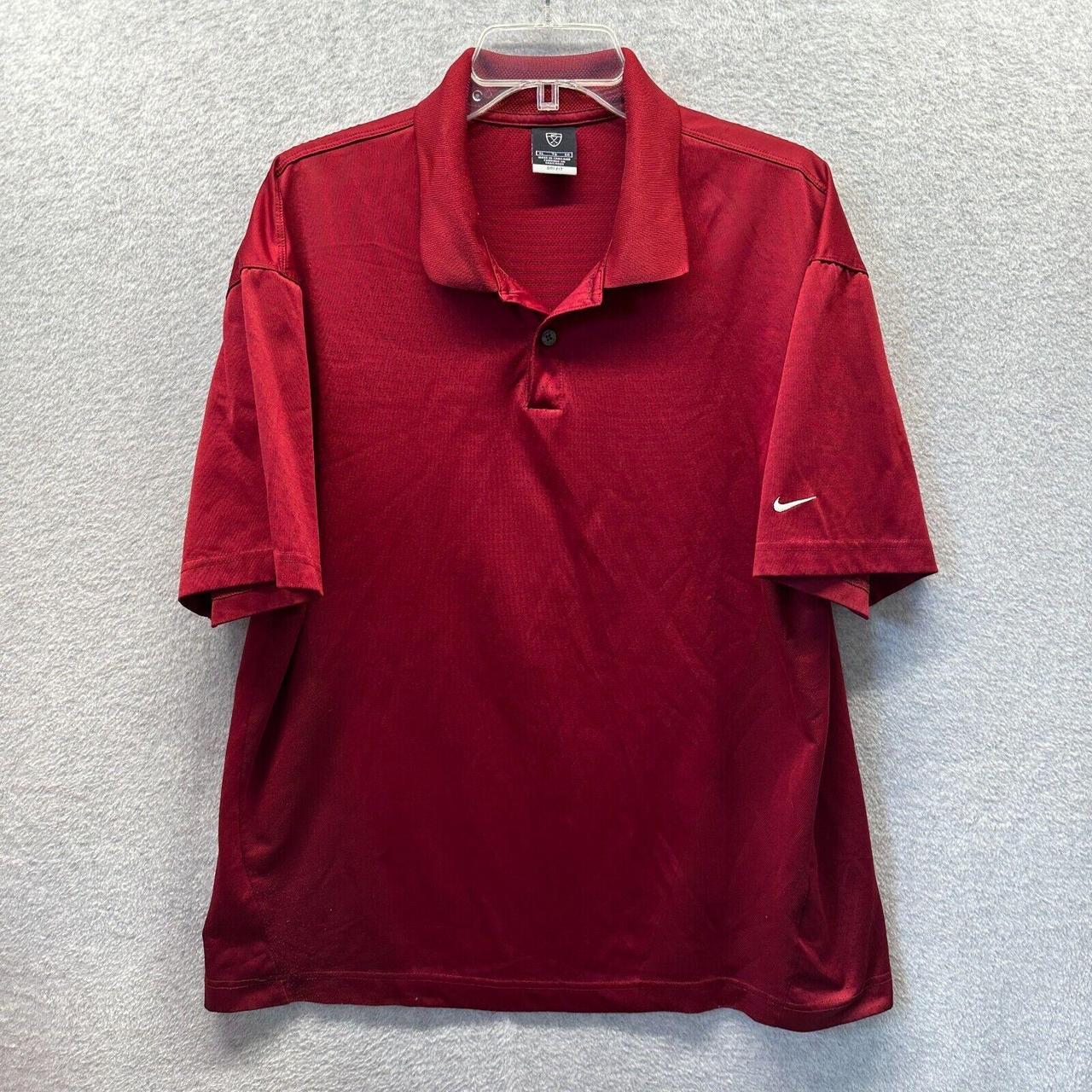 Nike Men's Polo Shirt - Red - XL