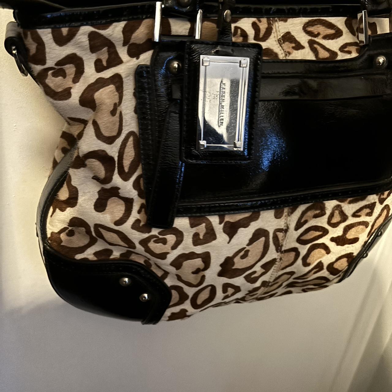 Vintage Leopard Print Karen millen bag Depop