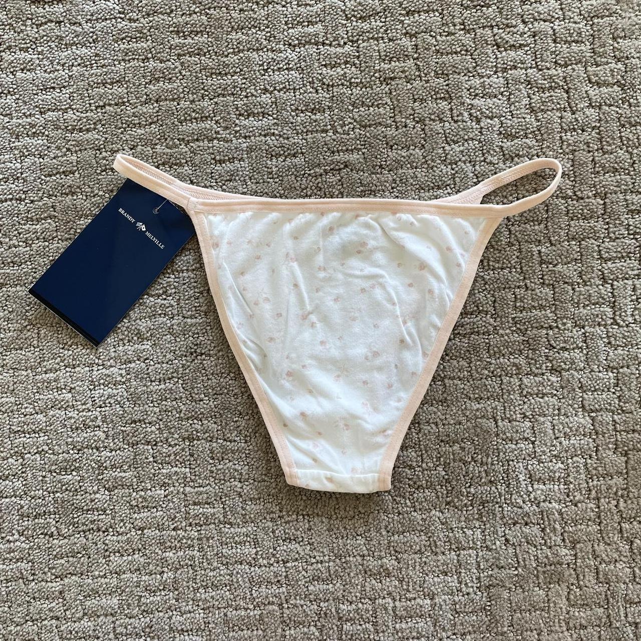 Brandy Melville coquette floral string bikini | Depop