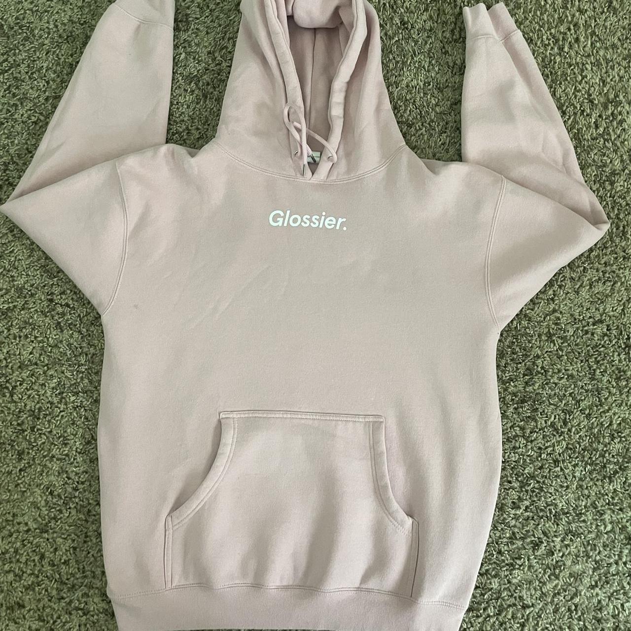 Pink Glossier Hoodie - Depop