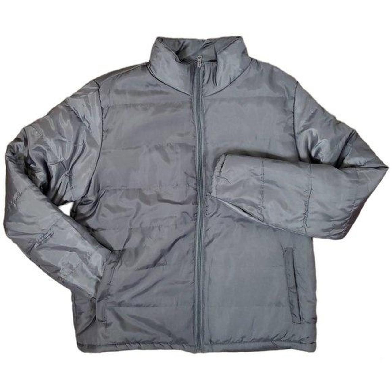 Source Unknown Women's Bomber Jacket - Grey - L –… - image 1