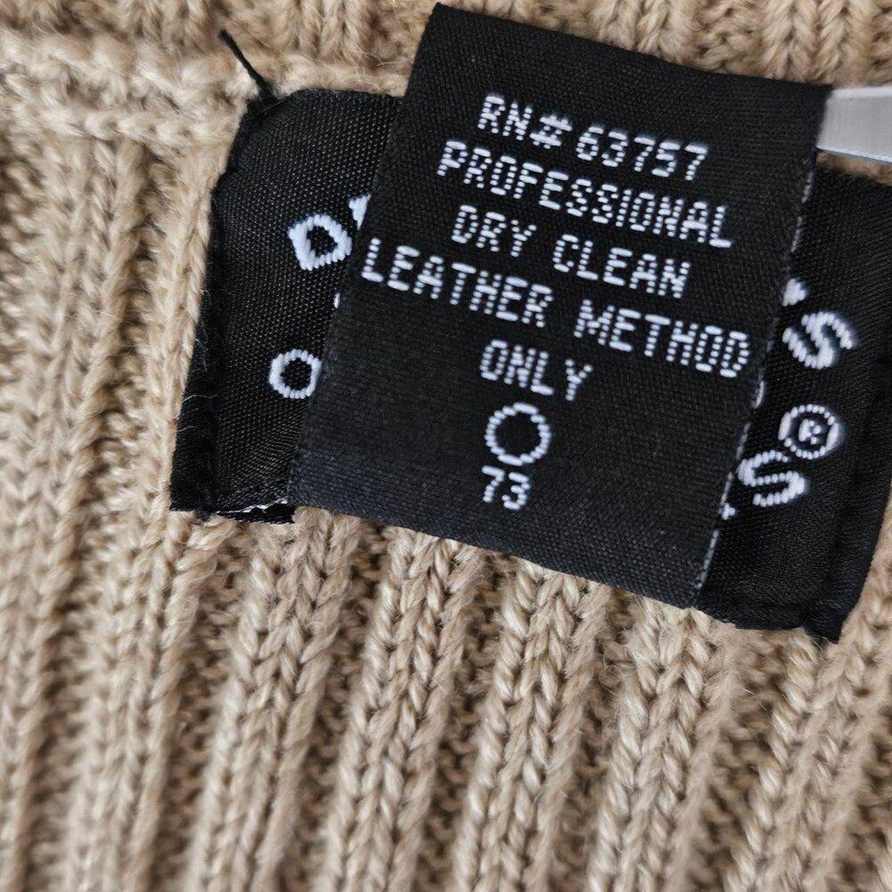 Source Unknown Women's Sweater - Tan/Cream - S – … - image 5