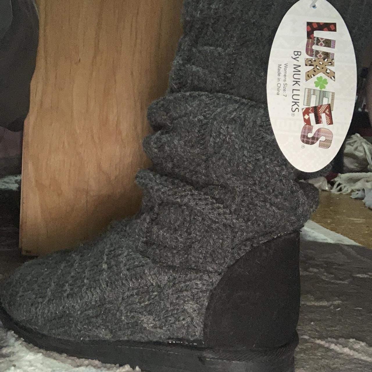 Muk luks outlet black boots