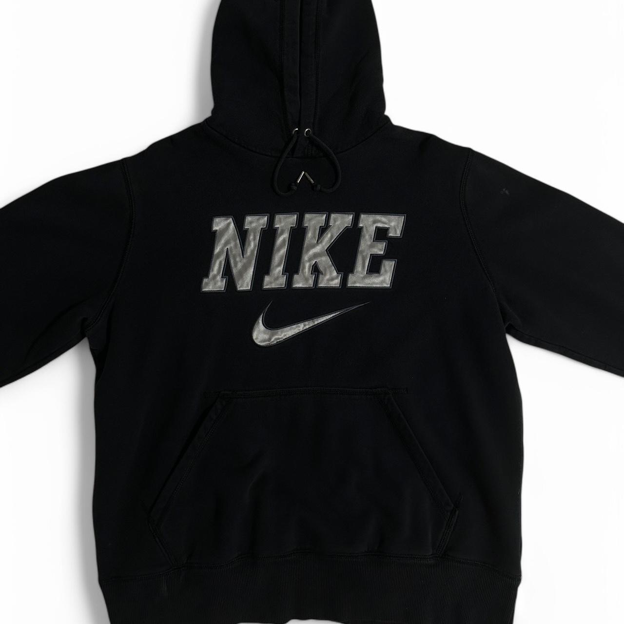 black vintage nike hoodie