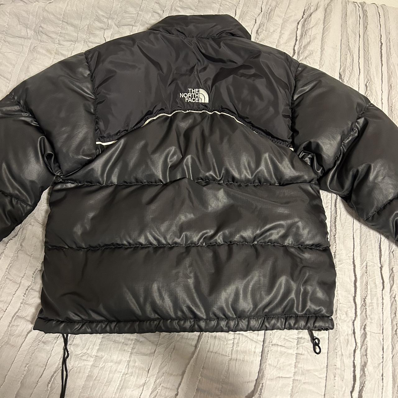 PRICE IS NEGOTIABLE black north face puffer girls... - Depop