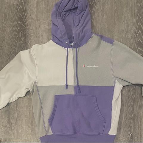 Champion colorblock sales hoodie