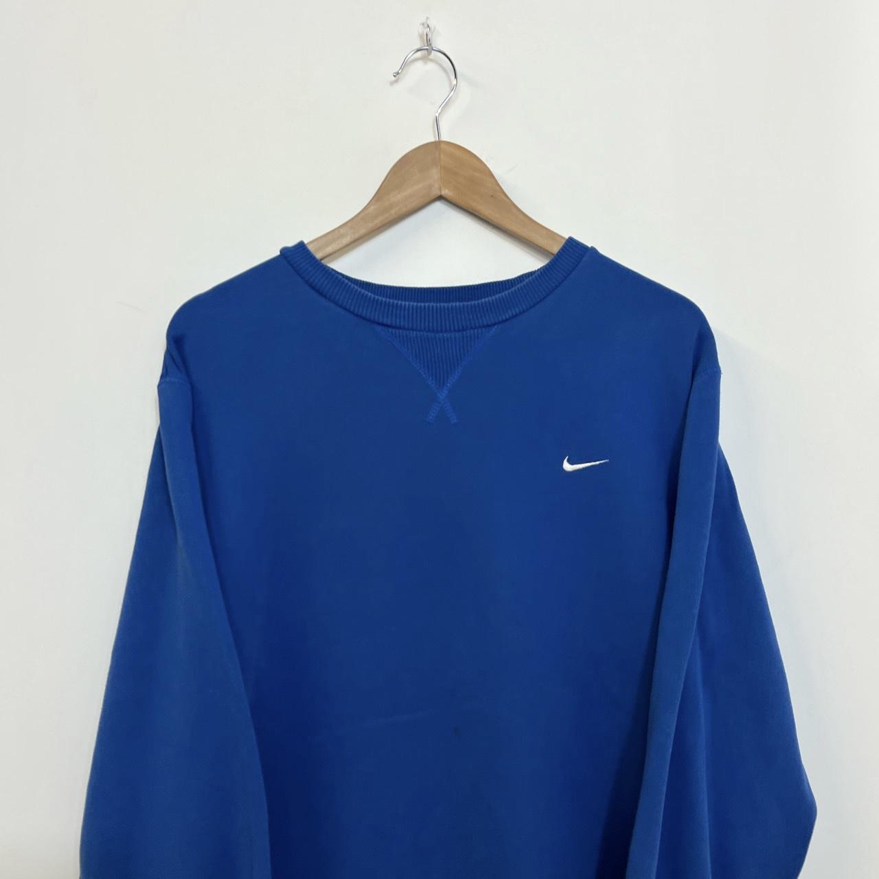 Nike Men's Blue Sweatshirt | Depop